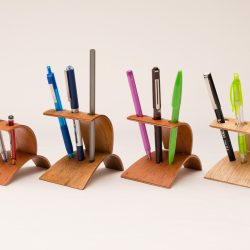 Pen Rests - Tiger Myrtle, Blackwood, Myrtle and Tasmanian Oak